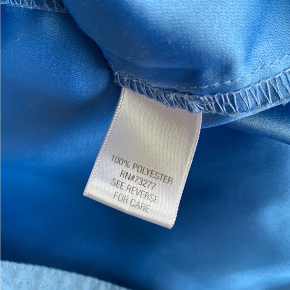 CROFT&BARROW Light Blue Suede Long Sleeve Button Down Shirt SIZE M - Picture 10 of 10